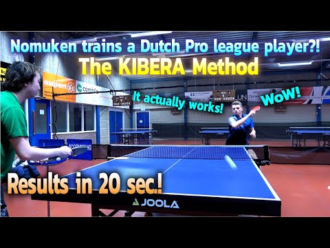 The KIBERA method! Results in 20sec. Nomuken trains a Dutch Proffesional Player!!