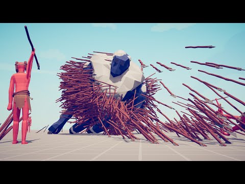 10 SUPER SPEAR THROWERS vs EVERY UNIT - Totally Accurate Battle Simulator TABS