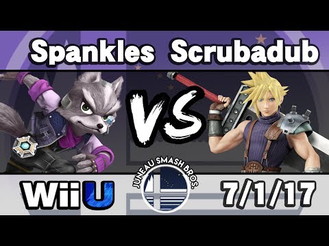 JSB Smash 4 Summer Ranbats #3 - Spankles (Fox) vs. Scrubadub (Cloud,Bowser)