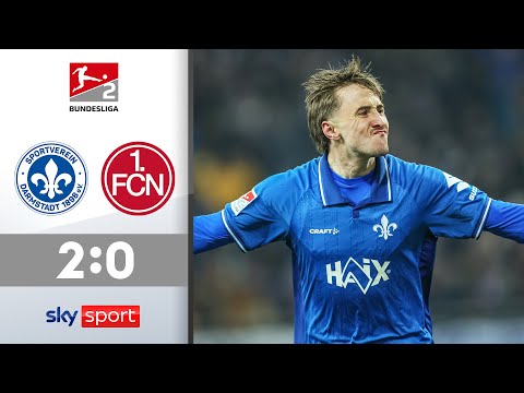 Lilien bleiben S04 auf den Fersen | Darmstadt 98 - 1. FC Nürnberg | Highlights – 2. Bundesliga 25/26
