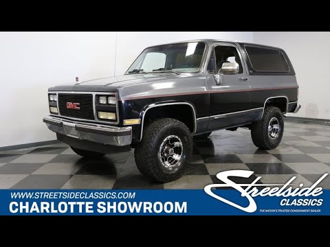 1989 GMC Jimmy (CC-1600523) for sale in Concord, North Carolina