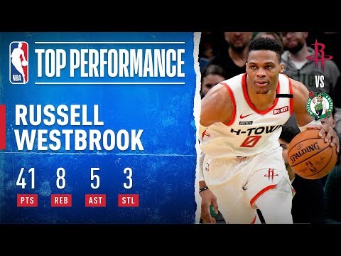Westbrook Drops 41 PTS In Boston!