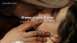 Mouloudji - L&#39;amour, l&#39;amour, l&#39;amour「Sub. Español (Lyrics)」