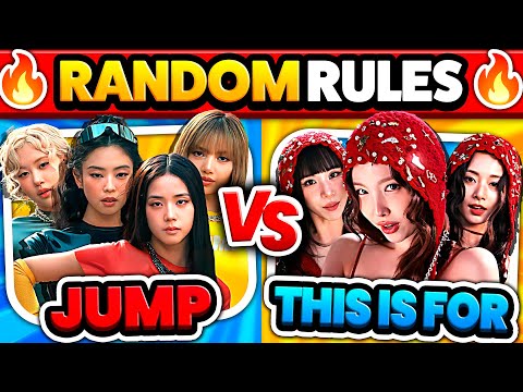 SAVE ONE, DROP ONE: RANDOM RULES ⚡️ PICK YOUR FAVORITE SONG | KPOP GAME 2025