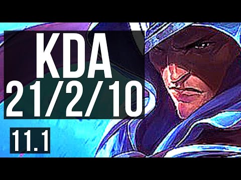 TALON vs AKALI (MID) | 21/2/10, Quadra, Rank 6 Talon, 6 solo kills, 1100+ games | EUW Master | v11.1