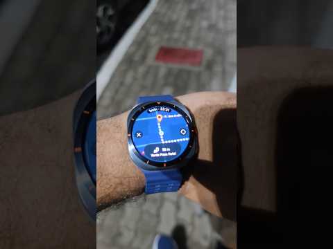 Google Maps e Galaxy Watch Ultra salva quando esta perdido! @samsungbrasil @GoogleBrasil