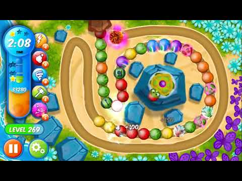 Marble Woka Woka Level 269 - NO BOOSTERS 🐢 | SKILLGAMING ✔️