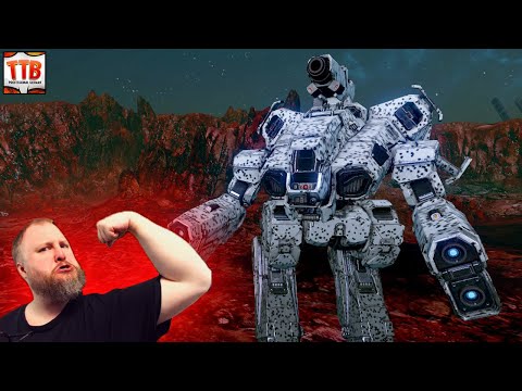 INSANE! 100 tons flying assault mech? - Marauder II - German Mechgineering #546