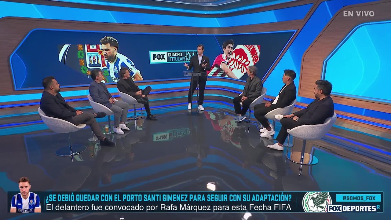 SANTIAGO GIMÉNEZ o Armando 'HORMIGA' GONZÁLEZ, ¿con qué '9' debutará RAFA MÁRQUEZ? | Cuadro Titular