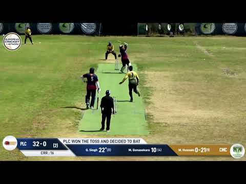 MOM: G.Singh - CMC vs PLC | Highlights | European Cricket Series Cyprus T10 Day 2 | Cyprus