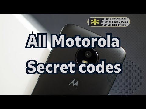All Motorola secret codes   Unlocking hidden features