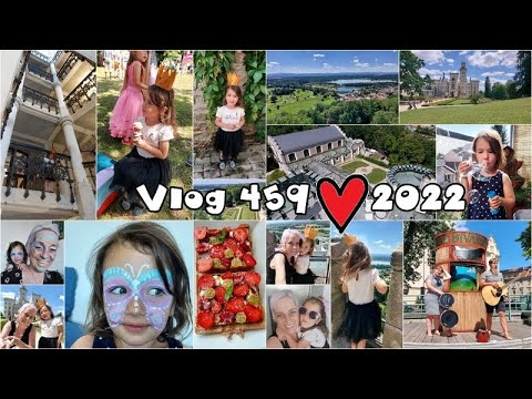 Vlog 459/22 - divadlo, den princezen, Hluboká a malování na obličej