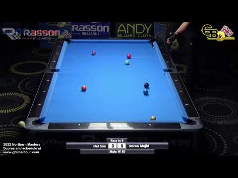 Main Event Winners R1 - Del Sim vs Imran Majid