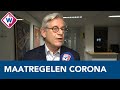 Aptroot over de nieuwe maatregelen corona: '10.000 euro boete bij overtreding' - OMROEP WEST