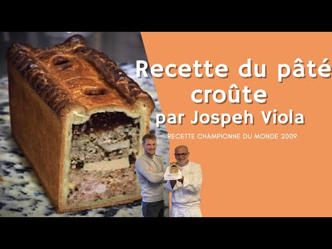 RECETTE PATE CROUTE par 👨🏻‍🍳Jospeh Viola MOF 🇫🇷