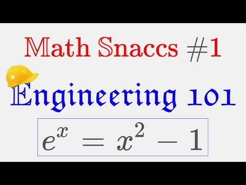 ENGINEERING 101 [ Math Snaccs #1 ]