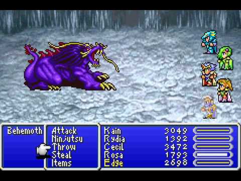 Let's Play Final Fantasy IV Advance #31 - Lunar Subterrane