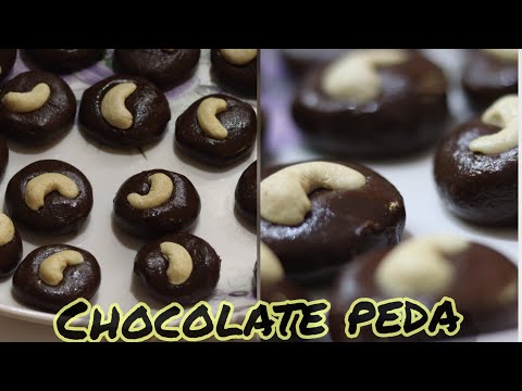 Chocolate Peda || How to Make Chocolate Peda