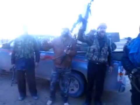 غنائم كتيبة عائشة أم المؤمنين بعد السيطرة على حاجز الكنطري في الرقة