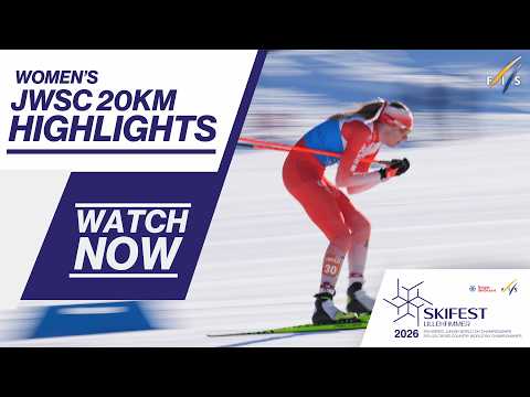 JWSC Women's 20km Mass Start | Highlights | FIS Cross Country
