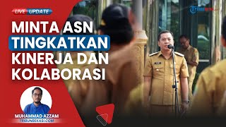 Plt Bupati Karawang Memimpin Apel Pertama, Minta ASN untuk Tingkatkan Kinerja dan Kolaborasi