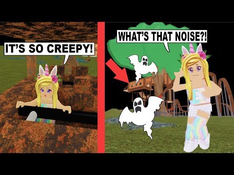 Spending 24 Hours In The Most Haunted Abandoned Amusement - donkey are so cute roblox
