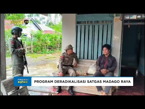 SATGAS MADAGO RAYA KUNJUNGI MANTAN NAPI TERORIS BAGIAN DARI PROGRAM DERADIKALISASI
