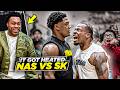 Toronto S BIGGEST Trash Talker CALLED OUT Nas To A HEATED 1v1 In Front Of NBA PROS Nas Vs SK