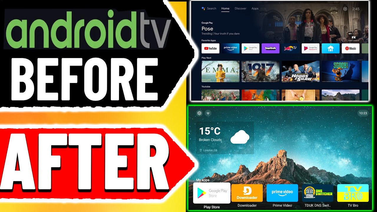 🔴 Update Android TV To Be Like Apple TV !
