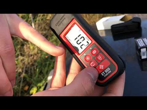 Толщиномер ET 555, Как пользоваться, Калибровка