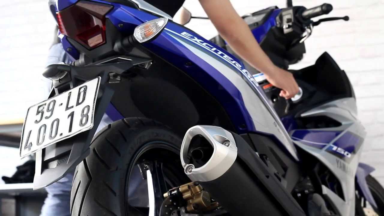 Exhaust sound Yamaha EXCITER 150