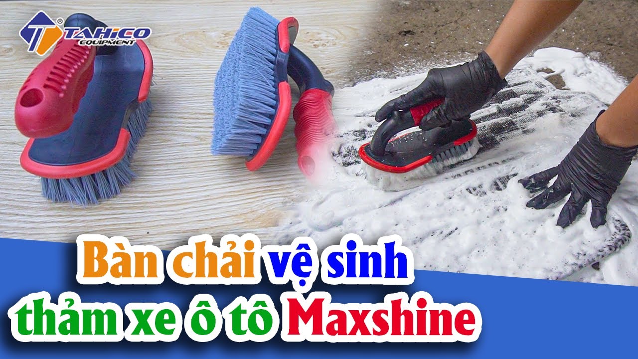 Bàn chải vệ sinh thảm và lốp ô tô 7011014 Maxshine 17