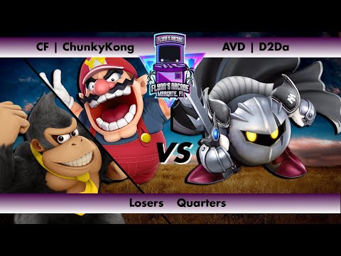 Flynn's Arcade 071 LQ CF | ChunkyKong (Donkey Kong Wario)vs AVD | D2Da (Meta Knight)SSBU Tournament