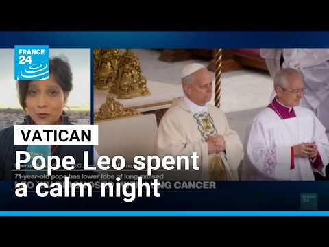 Pope Leo XIV recovering after lung cancer operation