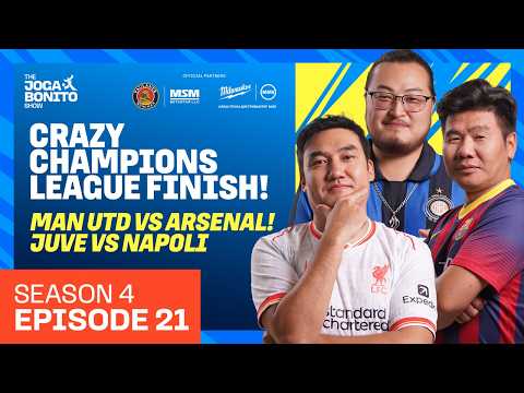 Аваргуудын Лигийн галзуу үр дүн, Bayern талбайдаа хожигдов - The Joga Bonito Show S04E21 