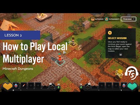 How to Play Local Multiplayer Minecraft Dungeons Final