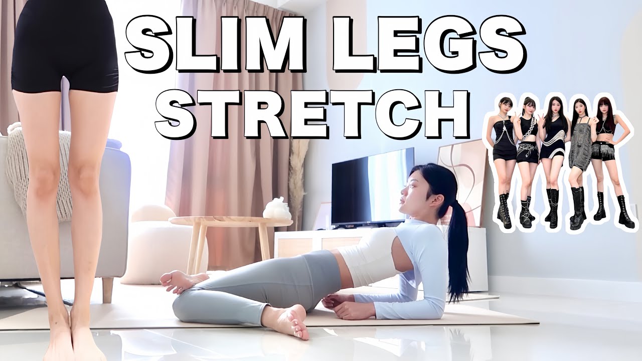 How To Get Slim Legs & Thighs Like a K-POP Idol!💛 Hip Joint & Legs Stretch