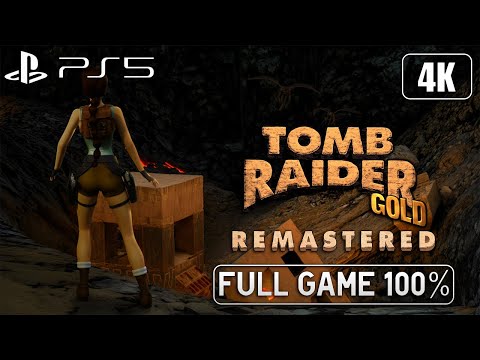 Tomb Raider 1: Unfinished Business DLC Remastered - Full Game 100% All Secrets Longplay 4K 60FPS