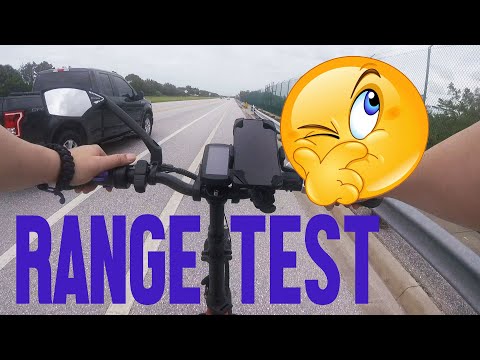 Throttle Only Range Test - Friend Ebike