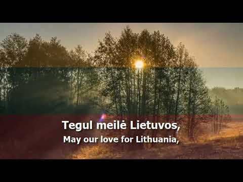 National Anthem of Lithuania - "Tautiška Giesmė"