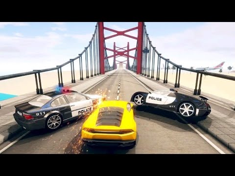 Cop Police Car Stunt | Impossible driving games