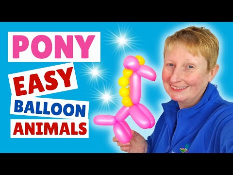 , title : '🐎 How to Make a Horse Balloon Animal / Easy Horse Balloon Twisting Tutorial'