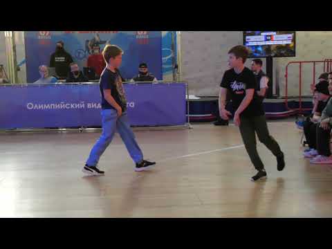 top16 11-13 bboy Monster vs Ilya - брейкданс чемпионат г.Долгопрудный 2021