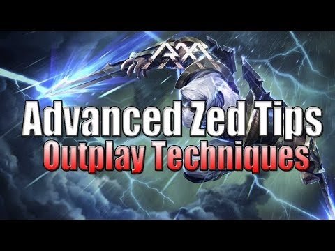 Advanced Zed Tips - 3 Outplay Techniques - League of Legends