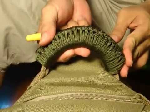 Quick Release Paracord Hand Strap ( Bulky Version )
