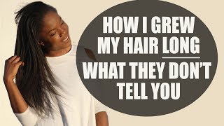 Grow Long Relaxed Hair: One Thing I Wish I Knew Earlier