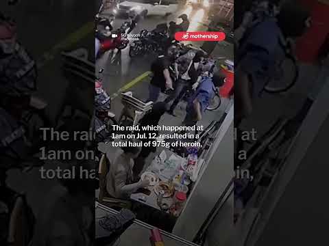 CNB officers seize over S$100K worth of drugs in Yishun bike shop raid