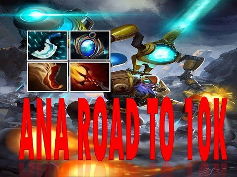 Ana Dota 2 Heros Tinker Road To 10K Patch 7.06c Highlights