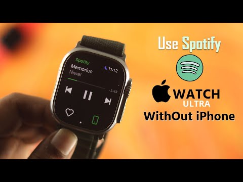 How to Use Spotify on Apple Watch Ultra without iPhone!