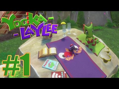 Yooka - Laylee Gameplay Walkthrough Part 1 - 100 %